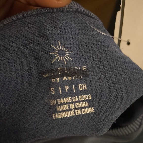 Offline by Aerie ‘Like & Subscribe’ Washed Blue  Tank - Picture 5 of 8